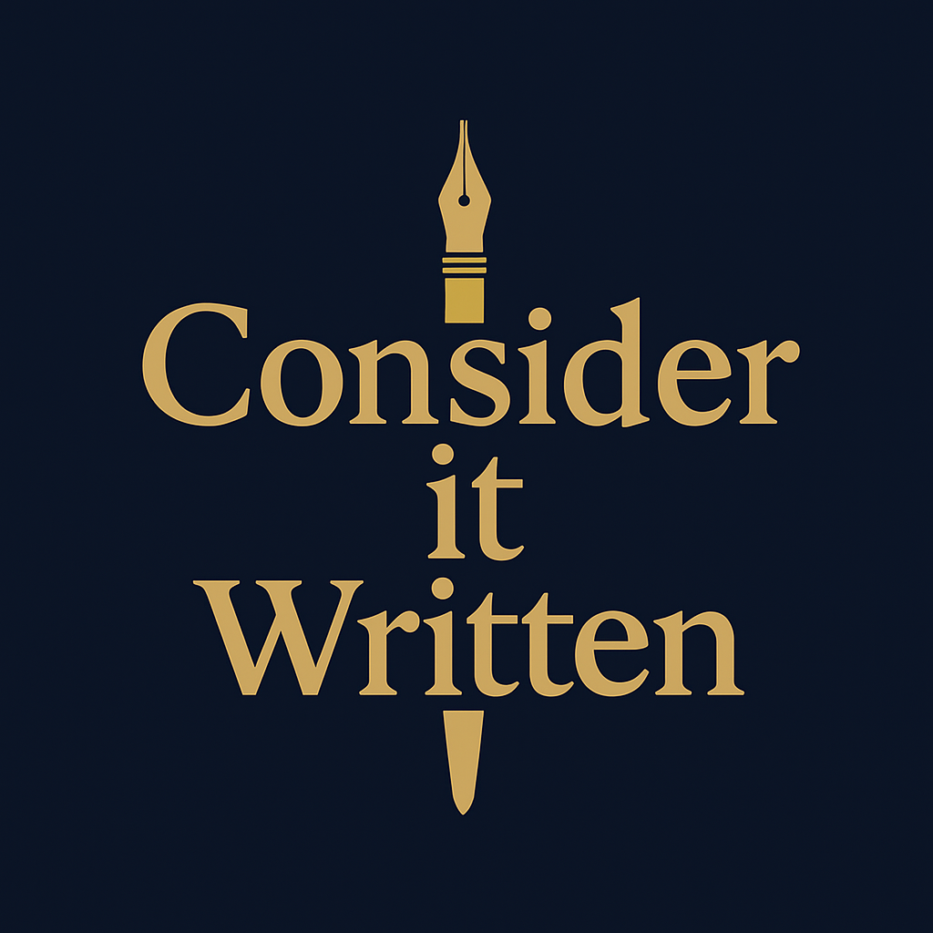 Consider It Written logo